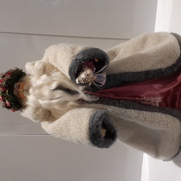 Father Christmas (Santa Figure) w/ Long Sherpa Coat